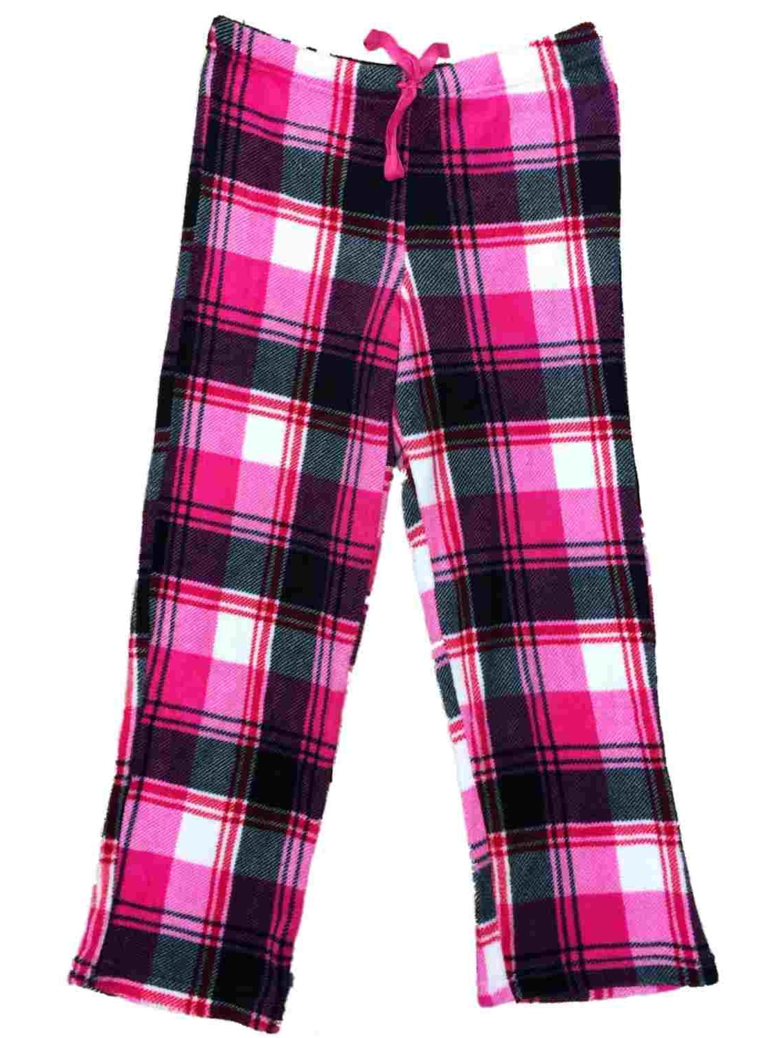 black and pink plaid pants