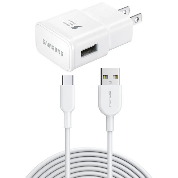 Fast Home Charger for Samsung Galaxy Tab S9 FE/Tab S9 FE Plus/S9 Ultra 14.6" - Type-C 10ft USB Cable Quick Power Adapter Travel Wall