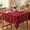 Red-52" x 70" (Rectangular), variant on Mas Plaid Tablecloth Red 52*70 Inch Rectangle