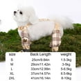thumbnail image 3 of JHEHF Dirt Proof Pants for Dogs Outdoor Non Slip Water Proof Dog Rain Boots with Suspender Adjustable Boots for Pet Walking Hiking, 3 of 9