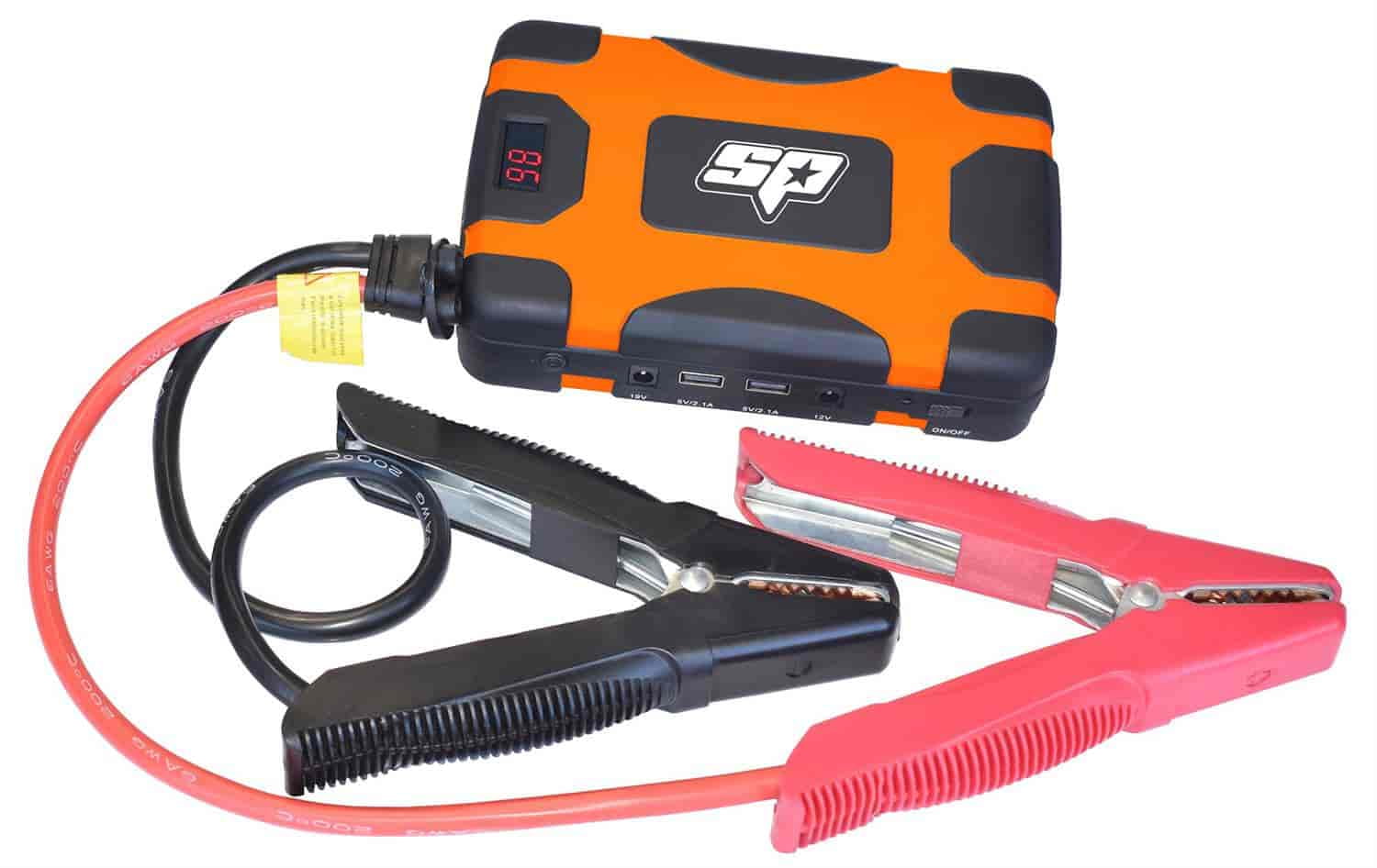 SP Tools SP61073 LI High-Density Power Bank and Battery Jump-Starter Charges Ele 
