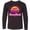 AB-Black, variant on Inktastic Summer Enjoy the Sunshine Cocoa Beach Florida in Pink Long Sleeve Youth T-Shirt
