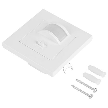 

Infrared PIR Motion Sensor Switch PVC Recessed Wall Lamp Bulb Switch On/Off and PIR Switch Light Bulb Switch