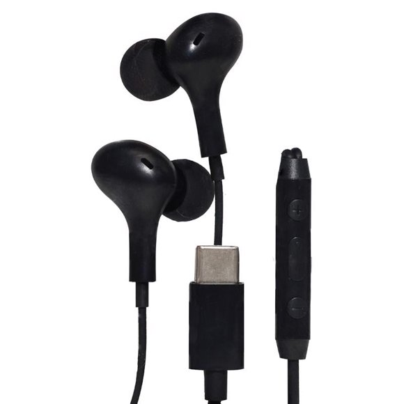 Auriculares Fusebox, paquete de 1 unidad, con cable, color negro