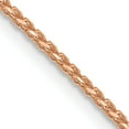 thumbnail image 1 of 14K Rose Gold Jbsp's 1mm D/C Open Franco Chain (20 X 0.95) Made In Italy 7215-20, 1 of 5