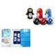 thumbnail image 1 of ZHANG Penguin Slide Car Rail eléctrico con rompecabezas de música Cute Tiny Penguin Climbing Stairs Roller Coaster Toy Durable Adepaton LN-2527, 1 of 4