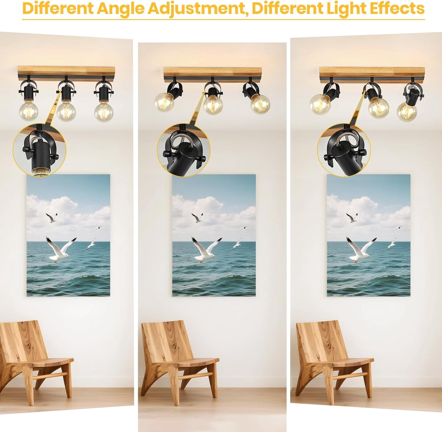 KEESFU 7.8 in Corded Electric Track Lighting Sets
