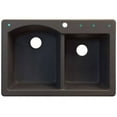 thumbnail image 3 of Transolid 33" x 22" Top Mount Aversa Granite Kitchen Sink, Available in Various Colors, 3 of 4