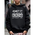 thumbnail image 3 of Mikrdoo 5-14Y Big Boys Sweatshirt Funny Letter Print Casual Long Sleeve Hoodies Tops For Spring Autumn, 3 of 9