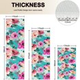 thumbnail image 4 of Pioneer Flower Floral Print Pattern Kitchen Rugs Sets Of 3,Kitchen Runner Rugs Non Skid Washable,Decorative Kitchen Floor Mats for Kitchen,Sink,Laundry,17"x30"+ 17"x47" + 17"x59", 4 of 6