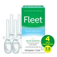 thumbnail image 3 of (2 pack) Fleet Laxatives, Liquid Glycerin Suppositories for Adult Constipation Relief, 7.5 mL Bottles, 4 Count, 3 of 18