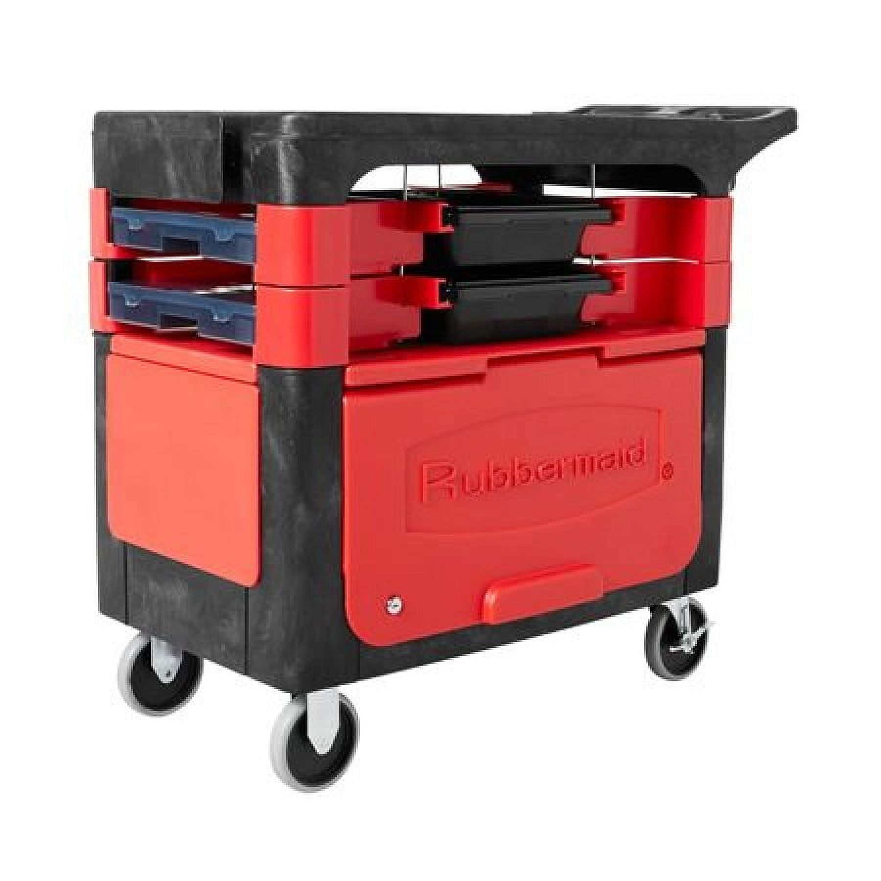 Rubbermaid rolling tool cart deals