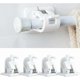 thumbnail image 1 of Self Adhesive Curtain Rod Hooks 4 Pack, No Drill Stick On Wall Hooks for Towel Rods & Home Decor, 1 of 4