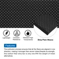Uxcell Carbon Fiber Plate Sheet – 250mm X 100mm X 3mm (9.84" X 3.93" X 0.12") – 3K Plain Weave Glossy Finish