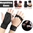 thumbnail image 4 of 1 Pairs Weightlifting Training Gloves For Men Women 7R3W V0W3, 4 of 8