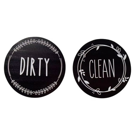 

GNEIKDEING Dishwasher Magnet Clean Dirty Sign Indicator Universal Double Sided Kitchen Dishwasher Wash Refrigerator Magnet，Gift on Clearance
