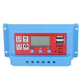 thumbnail image 4 of Controlador de carga de panel solar de 12 V/24 V Controlador de cargador fotovoltaico PWM de 3 etapas Pantalla LCD, 4 of 8