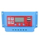 thumbnail image 4 of Controlador de carga de panel solar de 12 V/24 V Controlador de cargador fotovoltaico PWM de 3 etapas Pantalla LCD, 4 of 8