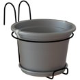 thumbnail image 1 of 8" Venezia Cilandro Patio Planter Kit - Anthracite, 1 of 2
