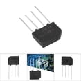 thumbnail image 1 of Rectifier Diode Bridge 2A 1000V Diode Bridge Kbp210 Flat Rectifier Bridge For Electronic Circuit 10Pcs, 1 of 8