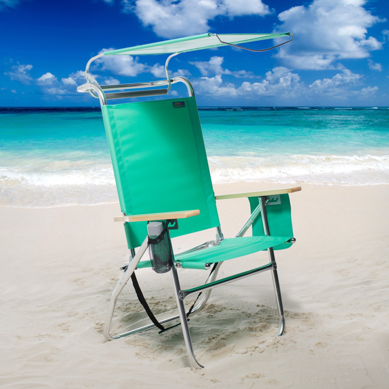 Copa 4 Position Big Ty Canopy Beach Chair Com