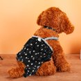 thumbnail image 1 of SHOWERORO Lot de 1 Couche Réutilisable pour Chien en Forme de Pantalon pour Petites Chiens Femelles avec Matériau en Coton et Conception Lavable, 1 of 5
