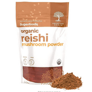 Ancestral Roots Organic Reishi Mushroom Powder - 100% Pure, USDA Certified Organic Reishi Mushroom Powder  4oz