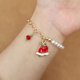 thumbnail image 1 of JETSHARK regalos de Navidad joyería pulsera de perlas Santa Claus copo de nieve alce árbol de Navidad calcetín pulsera pulsera de Navidad, 1 of 4