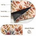 thumbnail image 6 of 3'x5' Area Rugs, Brown Leaves Fall Indoor Outdoor Area Rug for Living Room Bedroom, Farmhouse Vintage Botanical Leaf Washable Bathroom Rugs Kitchen Floor Carpet Mats Home Decor Aesthetic, 6 of 8