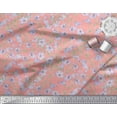 thumbnail image 3 of Soimoi Cotton Voile Fabric Leaves & Wild Flower Floral Print Fabric by The Yard 42 Inch Wide, 3 of 3