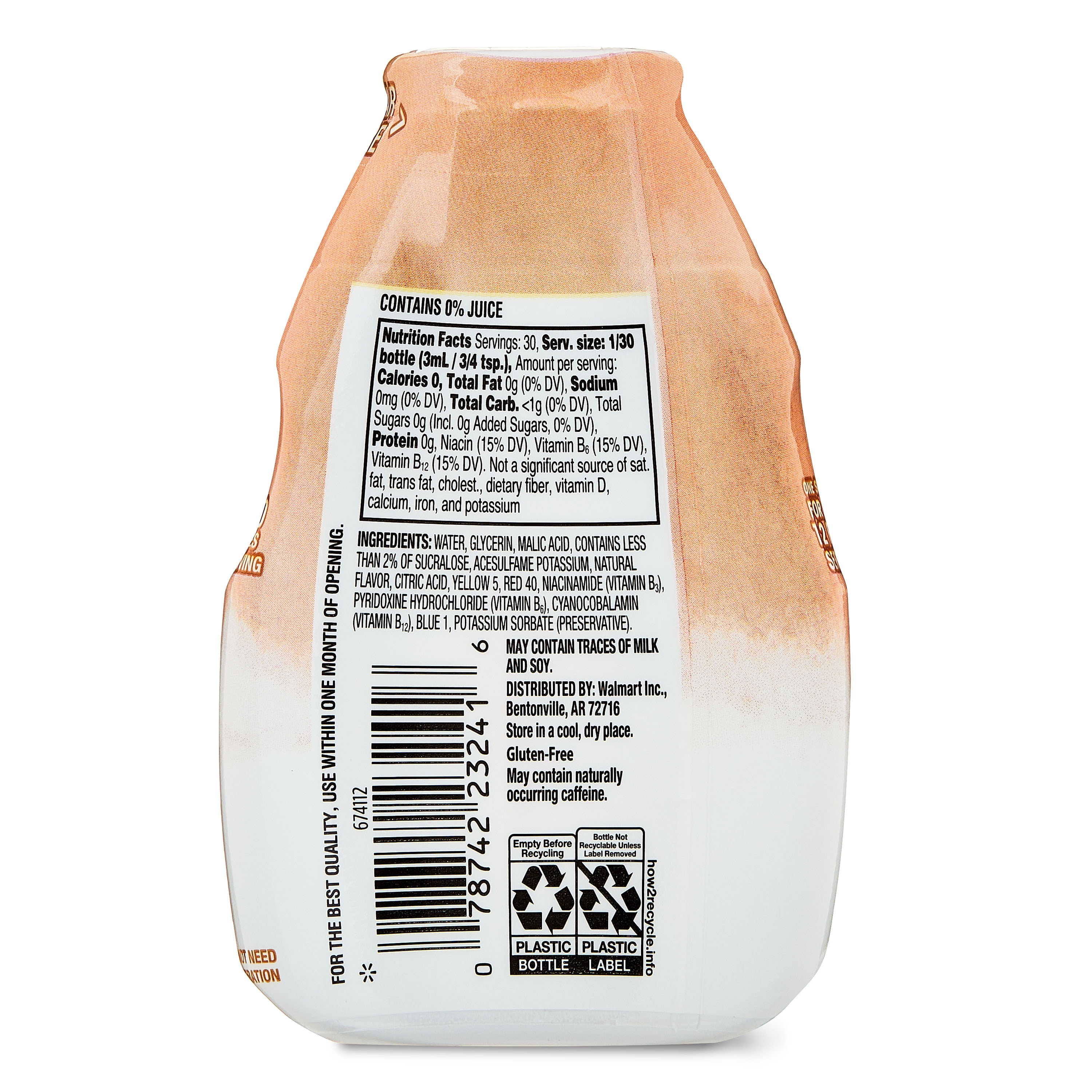Great Value Southern Sweet Tea Drink Enhancer, 3.11 fl oz