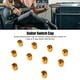 thumbnail image 3 of Toggle Switch Knob Cap Retro Easy Installation 3 Way 5 Way Electric Guitar Pickup Switch Tip 10PCS para reemplazo ANGGREK Otros, 3 of 8