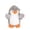 B, variant on Penguin Chenille Hanging Towel,Super Absorbent Fast-Drying Hanging Towel,Machine Washable,Cute Fuzzy for Bathroom,Kitchen,Home Decor