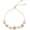 Seamless Pull-cord Clasp, variant on Gold Plated Bracelet for Women, Adjustable 14K Gold Plated Dainty Chain Bracelets with Cubic Zirconia, Non-Tarnish Fashion Jewelry