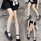 thumbnail image 5 of M Calcetines con adornos de encaje para mujer, calcetines hasta la pantorrilla estilo japonés de doncella japonesa, calcetines de uniforme Harajuku para estudiantes y niñas, Cospl, 5 of 5
