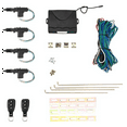 thumbnail image 4 of Car Lock Door Remote Control Keyless Entry System Locking Kit with 4 Door Lock Actuator Universal 12V, 4 of 6