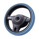 thumbnail image 2 of Balery Blue Gingham Fundas elásticas antideslizantes para volante, funda protectora universal para hombre y mujer, 15 pulgadas, accesorios para coche., 2 of 6