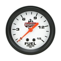 Quickcar Racing Products Fuel Pressure Gauge 2-5/8in