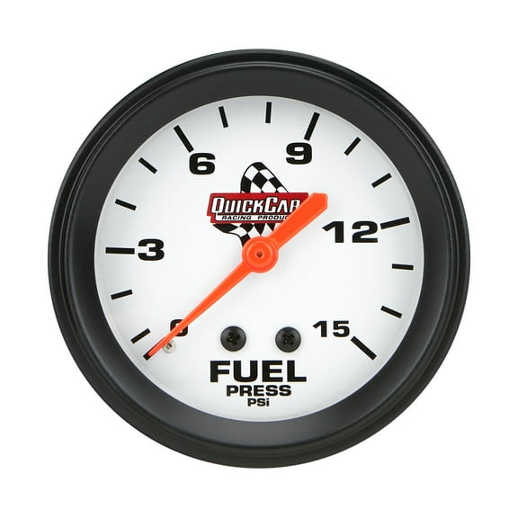 Quickcar Racing Products Fuel Pressure Gauge 2-5/8in
