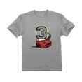 thumbnail image 1 of Tstars Boys 3rd Birthday Gift Shirt Birthday Gift for 3 Year Old Race Car Birthday Shirts for Boy Tshirt Graphic Tee B Day Birthday Party Toddler Kids T Shirt, 1 of 6