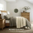thumbnail image 2 of EVERGRACE Chunky Chenille Knit Throw Blanket for Couch, Soft Luxurious Moss Stitch Blankets for Bed, Cozy Decorative Farmhouse Knitted Throws for Sofa, Beige, 50" x 60", 2 of 9