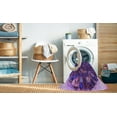 thumbnail image 2 of Ahgly Tapis de Zone Carré Transitionnel Lavable en Machine, 7 Pieds Carré, 2 of 7