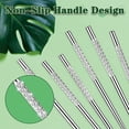 thumbnail image 3 of Portable Toothpicks Set Reusable Stainless Steel Toothpicks with Holder for Outdoor Picnic and Camping, 3 of 5