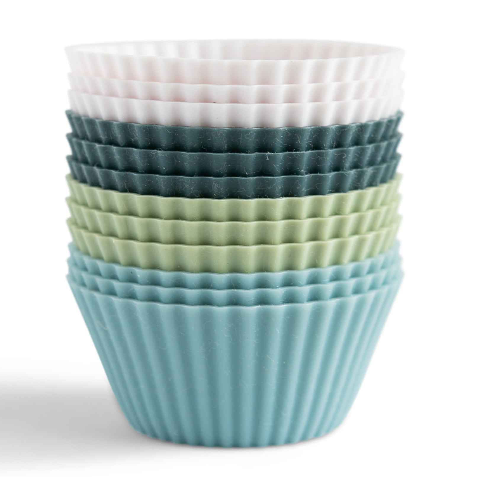 PaperChef Large Parchment Baking Cups - 60 Count, Non-Stick, Compostable, For Muffins & Cupcakes