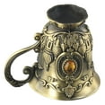 thumbnail image 1 of Mini Verres à Vin pour Spiritueux 30ml Gobelet en Alliage Motif Diamant Rétro, 1 of 9
