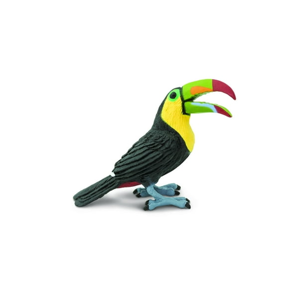 Safari Ltd Wings Of The World - Toucan - Hand Painted Toy Figurine Model - For Ages 3 And Up