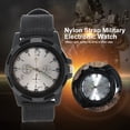thumbnail image 2 of Reloj de pulsera analógico Electrónico Jadeshay estilo militar negro, 2 of 6