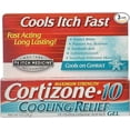thumbnail image 2 of Cortizone-10 Fast Acting Maximum Strength Cooling Relief Gel, 1 oz, 2 Pack, 2 of 5