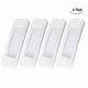 thumbnail image 5 of White Adhesive Door Handles, 4-Pack for Sliding Doors, 5 of 5