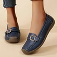 thumbnail image 3 of Mostsola Walking Shoes Women Comfort Anti-Slip Penny Loafers Soft Sole Business Casual Shoes, 3 of 5